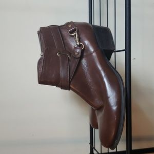 Unisa brown ankle boot
